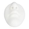 Silicone Mouth Nose Model 3D Realistic Reusable Display Nose Piercing Practice Model White