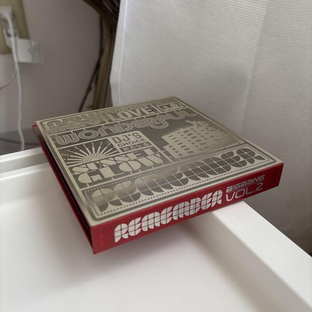 [USED] BIGBANG VOL.2 2nd REMEMBER Korean CD with bonus sticker