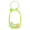Transparent Doll Display Bag Zipper Closure Dustproof PVC Waterproof Portable Mini Toy Storage Organizer Carrying Pouch