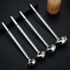 Stainless Steel Ramen Spoon Long Handle Dinner Scoop Tablespoons Measuring Ladle Spoon  Home