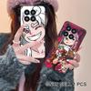 Jewelry Bonney Phone Case for Xiaomi 15 14 13 12 Mi 11 T Ultra Lite Pro S X 5G Soft TPU Shockproof Cover