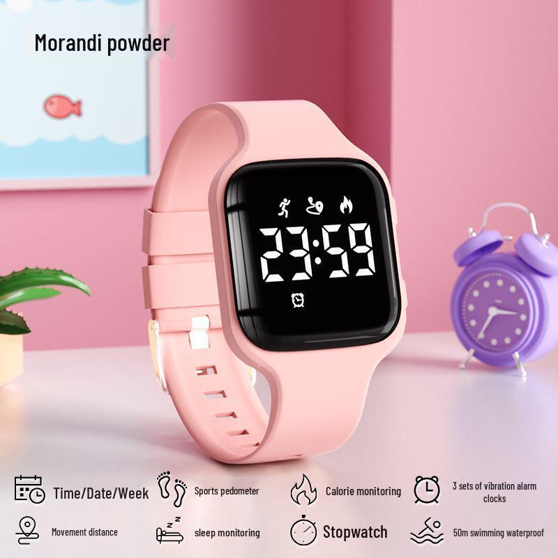 Kids' Smartwatch for Girls & Boys - Waterproof, Alarm Clock, Time-Only Sport Watch for Students