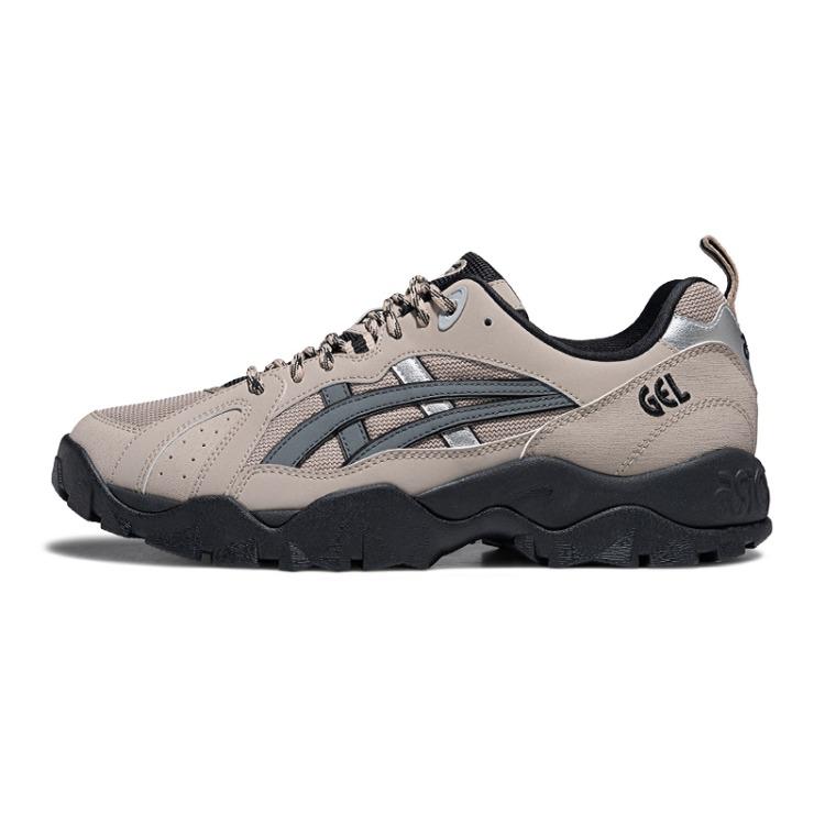 ASICS Gel Truck Casual Schoenen Unisex Lage Top Beige Grijs 39 gray