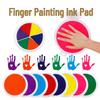 Washable Finger Paint Ink Pad for Kids: Perfect for Kindergarten Art and Palm Prints