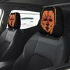 Funny Internet Celebrity Car Seat Headrest Cover Mask Universal Protection Headrest Covers Headrest Car Interior