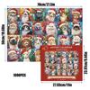 Advent Calendar 2025 Christmas Jigsaw Puzzles 24 Days Christmas Countdown Calendar Christmas Cats Jigsaw Gift Family Game Puzzle