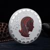 Twelve Constellation Commemorative Coins, European and American, Sun and Moon Gods, Lucky, Colorful, Constellation Enthusiasts, Collected Silver Coins