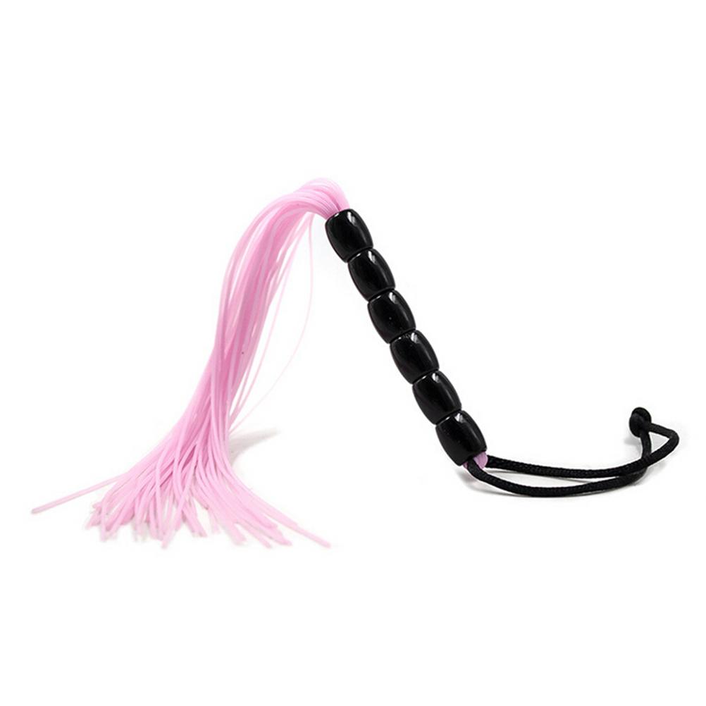 1PC PU Leather Sexy Whip For Lovers Couples Spanking Paddle Slap Clap Flap On Butt With Flirt Tickle Feather SM Sexy Game