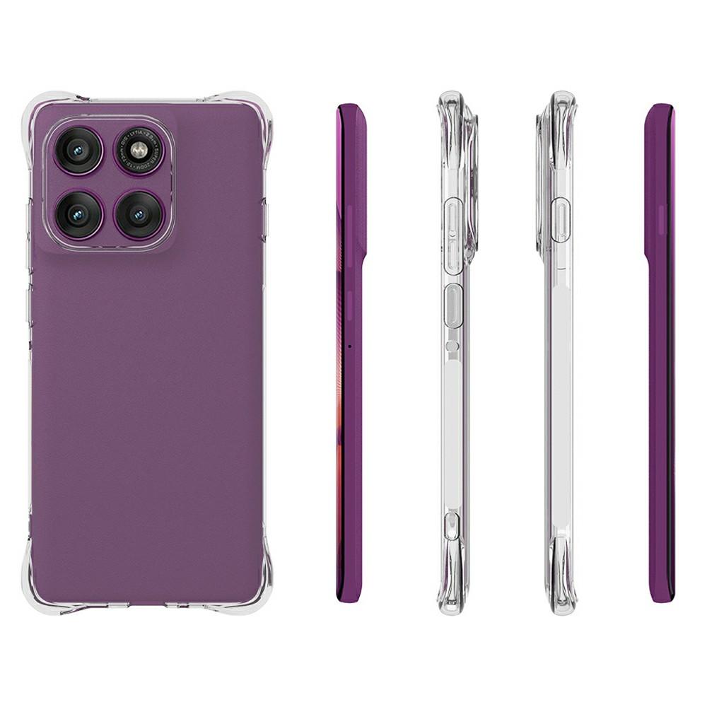 For Motorola Edge 60 Pro 5G TPU Phone Case Non Slip Transparent Mobile Phone Cover