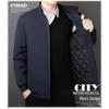 Men's Plus Size Cotton Jacket 2026: M-8XL, Middle-Aged & Elderly, Velvet-Lined Outerwear