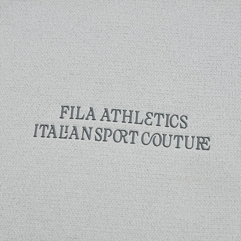 Men's FILA T-Shirts Men's Sky Cloud Gray Crew Neck Moderate Other