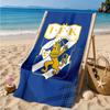 Ifk Lion Crest Emblem Beach Towel, Quick-drying, Easy to Care for, Suitable for Both Fitness and Beach Vacations,Sports Essential