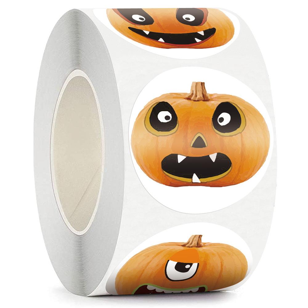 100-500Pcshalloween High-Quality Pumpkin High-Quality Ghost High-Quality Round High-Quality Handmade High-Quality Packaging High-Quality Sealing