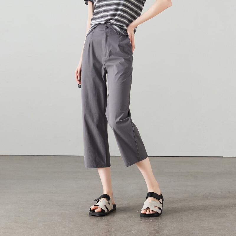 SOFSIL Women s Straight-Leg Cropped Pants 31/XXXL