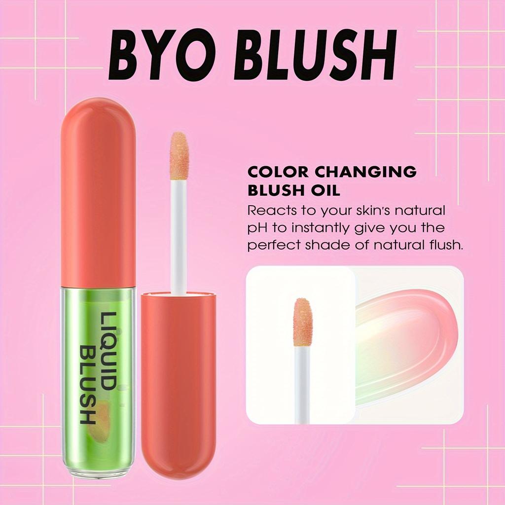 Color-changing Blush Oil Naturally Moisturizing Non-removable Long-lasting Warm and Beautiful Liquid Blush