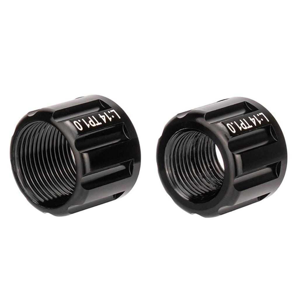 Bicycles Thru Axles Nut M12 M15 P1.0 P1.5 P1.75 Hubs Shaft Cap Road Bike Fork Quick Release Nut Bike Accessories Part