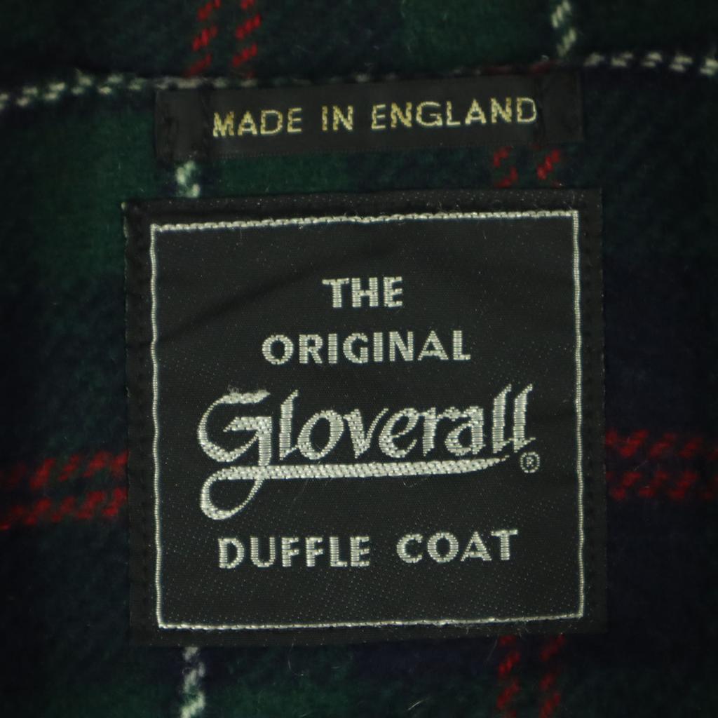 Gloverall Made In the UK Long Sleeve Duffel Coat 9 Gray Women Used