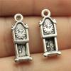 10pcs Daily Necessities Charms Umbrella Hair Dryer Broom Sofa Globe Pendants Jewelry Making Antique Silver Color