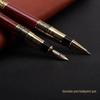 Antique Rosewood-Style Metal Ballpoint Pen – Customizable Logo