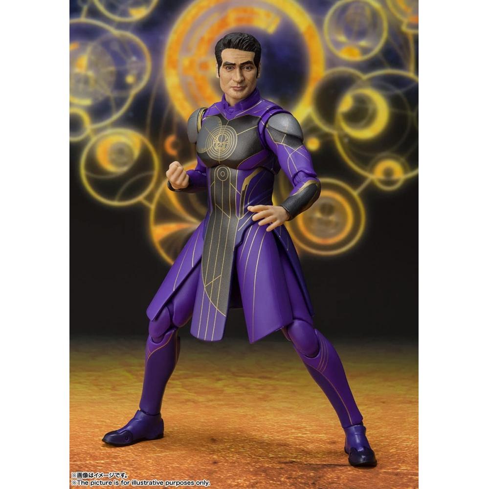Bandai GEISTERN SHFiguarts MARVEL Eternals Kingo ca.. 150 mm große, bewegliche Figur aus PVC und ABS, bemalt