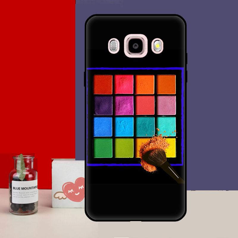 Makeup Eyeshadow Palette Case For Samsung Galaxy J3 J5 J7 2017 J1 A3 A5 2016 J4 J6 Plus A6 A8 A7 A9 J8 2018 Cover