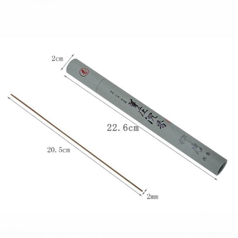 1/2Box Natural Sandalwood Mugwort Incense Sticks Anxiety Relief Mind Relaxation Air Purifier Fragrance for Sleep Yoga Meditation