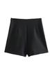 Spring 2025 Women's European-American Style Slit Hem Skirt Pants