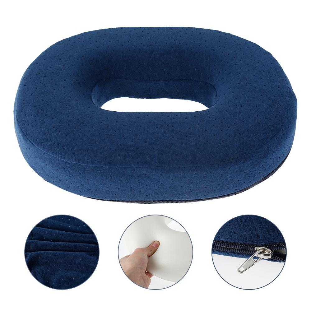 Anti Hemorrhoids Seat Cushion Multifunction Breathable Donut Ring Cushion     Posture Correction Decompression Pad Office Supply