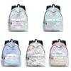 Elegante Set Zaino Cinnamoroll Per Viaggi di Lavoro Materiale in Poliestere Traspirante e Resistente