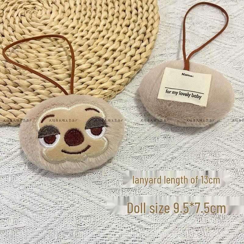Zootopia Cartoon Plush Toy & Bag Pendant - Nick & Judy Cute Ornament