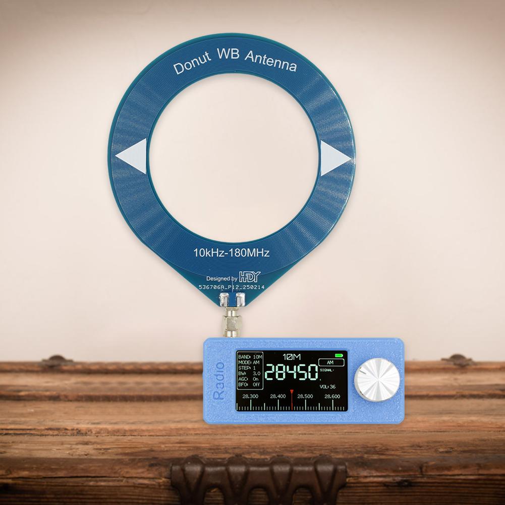 SI4732 0.5-108mhz Portable Radio 1.9inch IPS Screen Pocket Mini Radio LSB USB AM FM All Band Radio Receiver FM/AM Radio