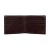 Gucci GG Supreme ceramic texture GG logo contrasting design leather wallet men's dark blue