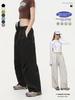 Jack Chuan Yang Women's Windproof Elastic Waist Tapered Hiking Pants - Spring/Autumn Casual Paratrooper Style