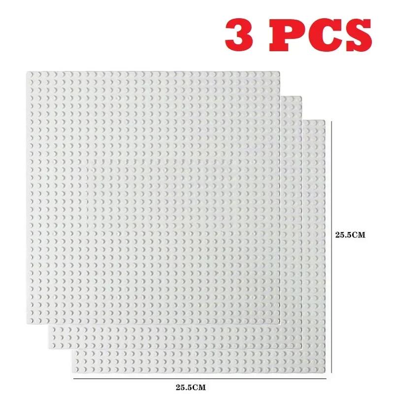 3 buc plăci de bază clasice blocuri 32x32 32x16 puncte ABS plastic clădire plăci de bază cărămizi asamblare oraș drum prieteni oraș jucării
