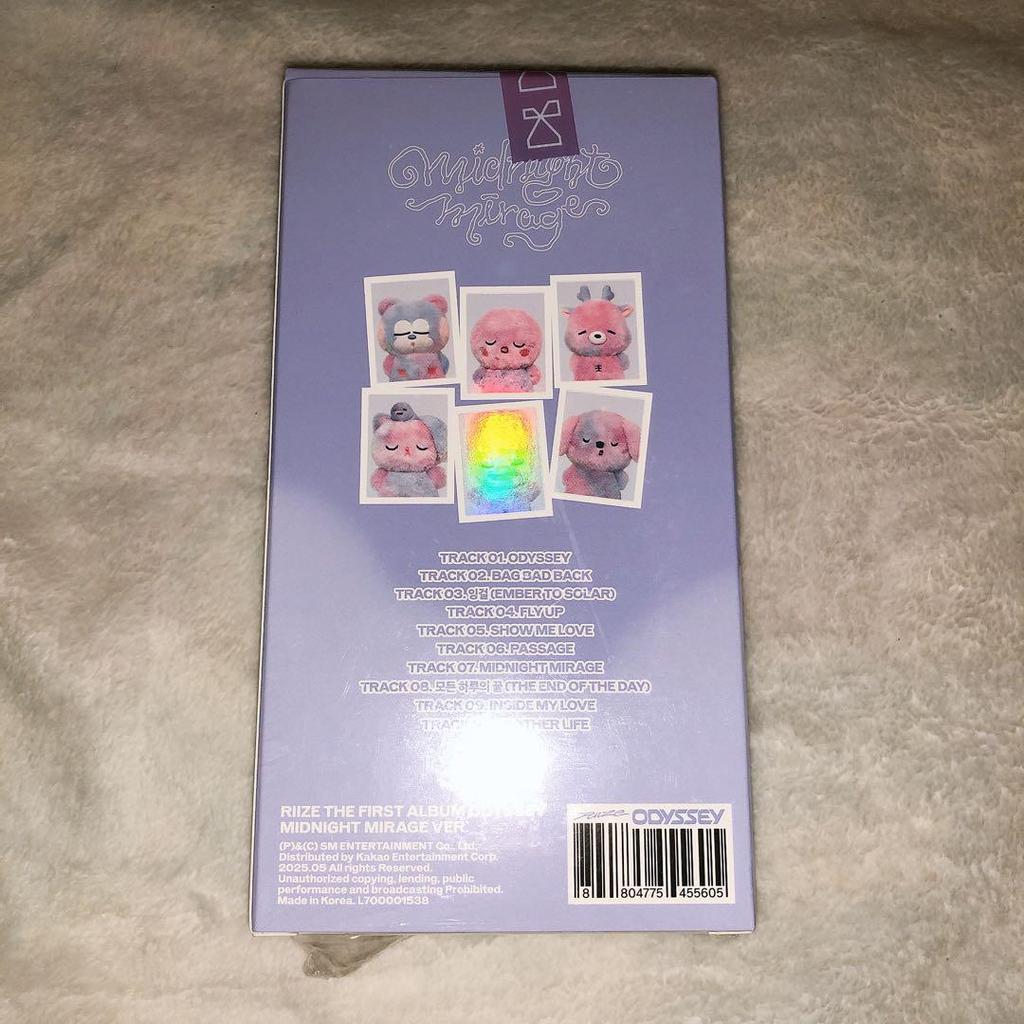 [USED] RIIZE ODYSSEY Midnight Mirage Ver. Won Bin