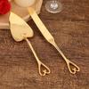 Hollow Handle Triangular Pizza Shovel Cake Dessert Cutter Two-piece Cutlery High-quality Western Baking Tool