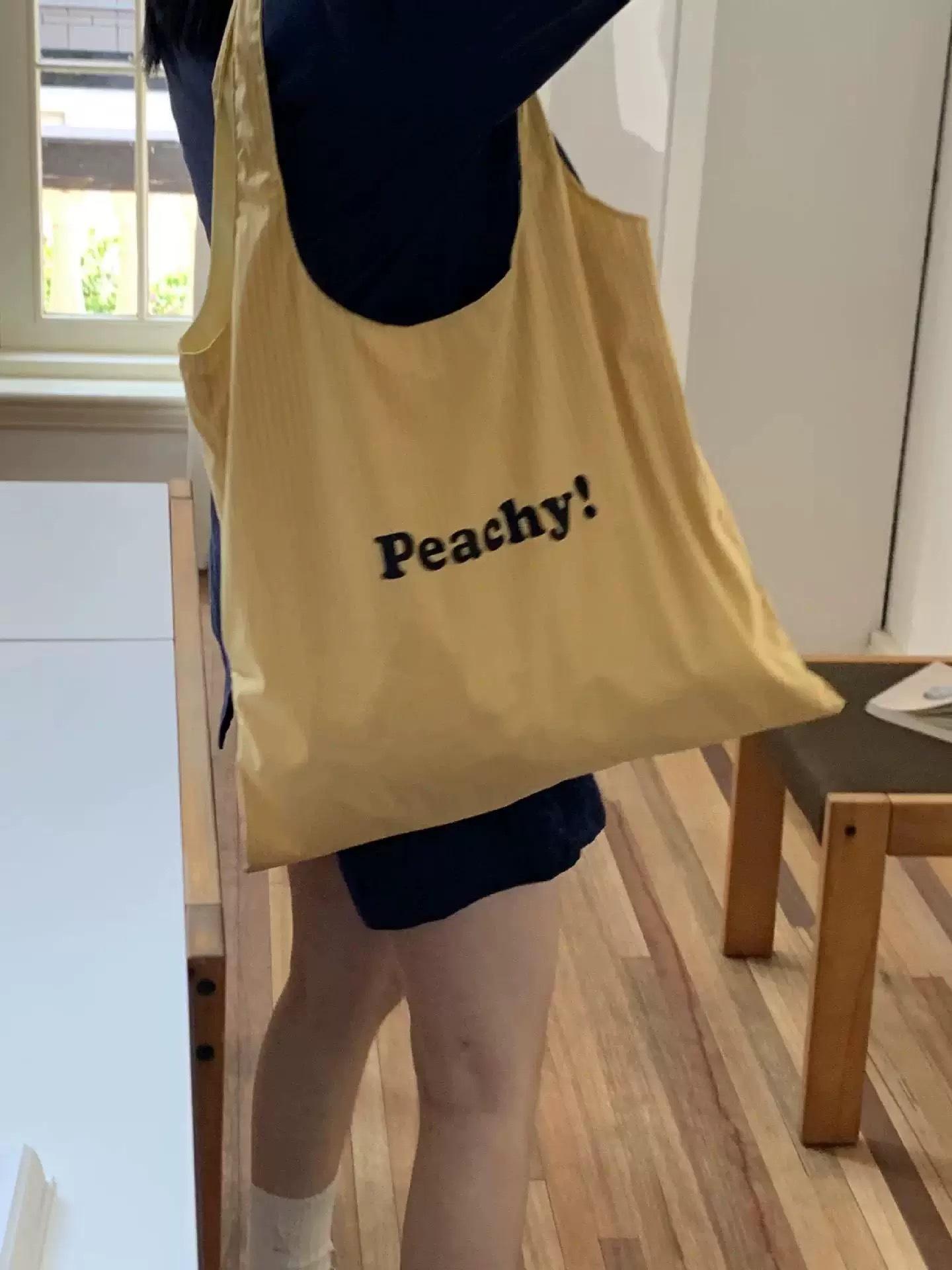 

Bags Women s shoulder large-capacity nylon bags Striped letter printed cloth bags Simple and versatile fashion niche bags жёлтый