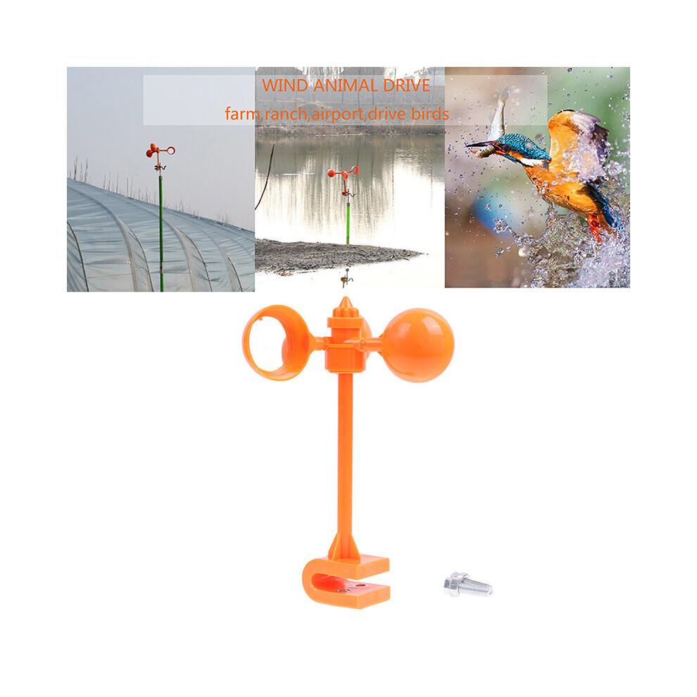 Wind Power Bird Scarer Drive Away Bird Device 360 Degree Crop Outdoors Pigeon Tools Pest Garden Lawns Crow Ponds Bird Repeller