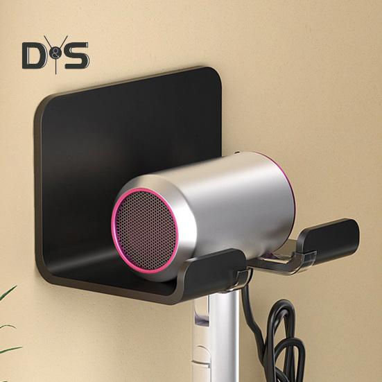 Uchwyt na suszarkę do włosów, ścienny stojak do przechowywania prostownicy do włosów, łatwy montaż, organizer łazienkowy, wieszak druciany do uporządkowanego przechowywania