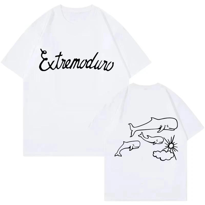 2026 Unisex Fashion Rock Band Extremoduro Print Short Sleeve T Shirt Men Women Graphic Vintage T-Shirt Y2k Hip Hop Tees Tops Clothes