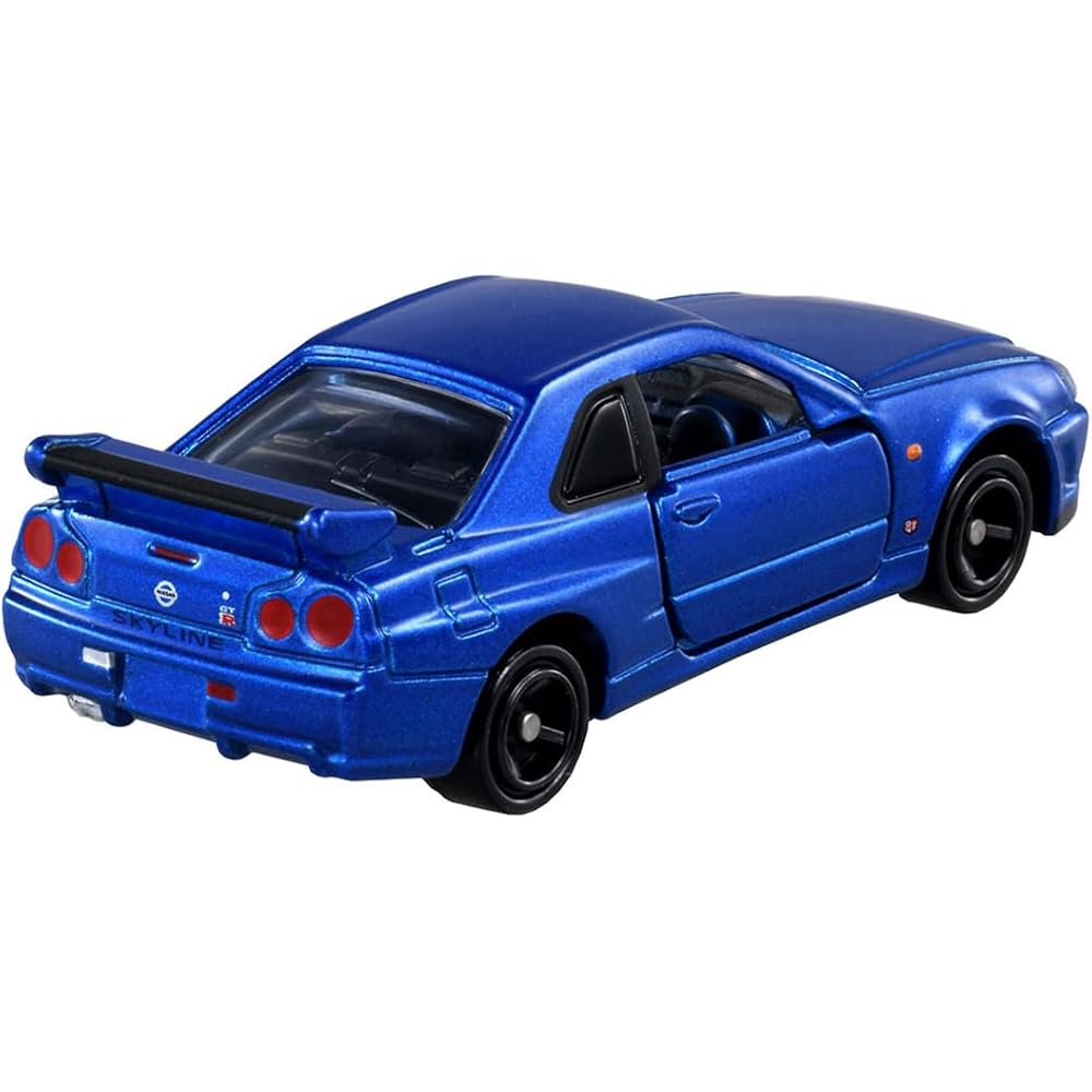 Takara Tomy Tomica Reborn Nissan Skyline GT-R (R34) Diecast Toy Car for Ages 3 and Up