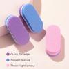 50PCS Nail File Polishing Sponge Mini Small Oval Double Sided Polishing Repair Type Bean Curd Block Manicure Tool Manicure Set
