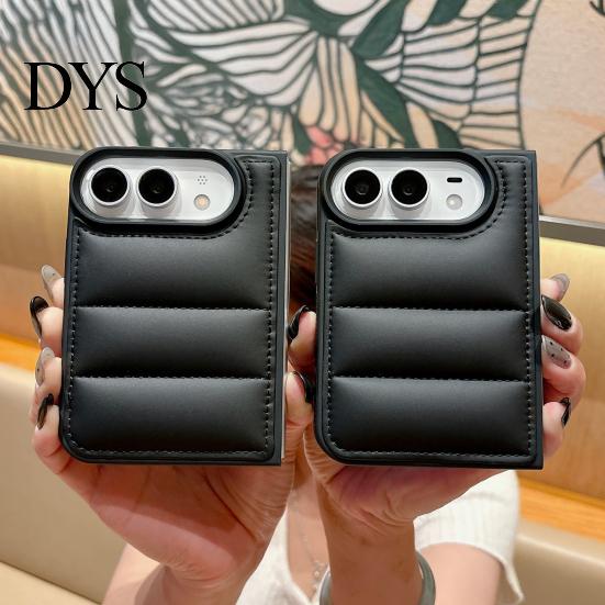 Přesná poloha otvorů Pouzdro Puffer Telefon pro iPhoneDuo, Design péřové bundy Odolný Ochranný Kryt Kryt, Plný Nárazník Nárazuvzdorná Ochrana