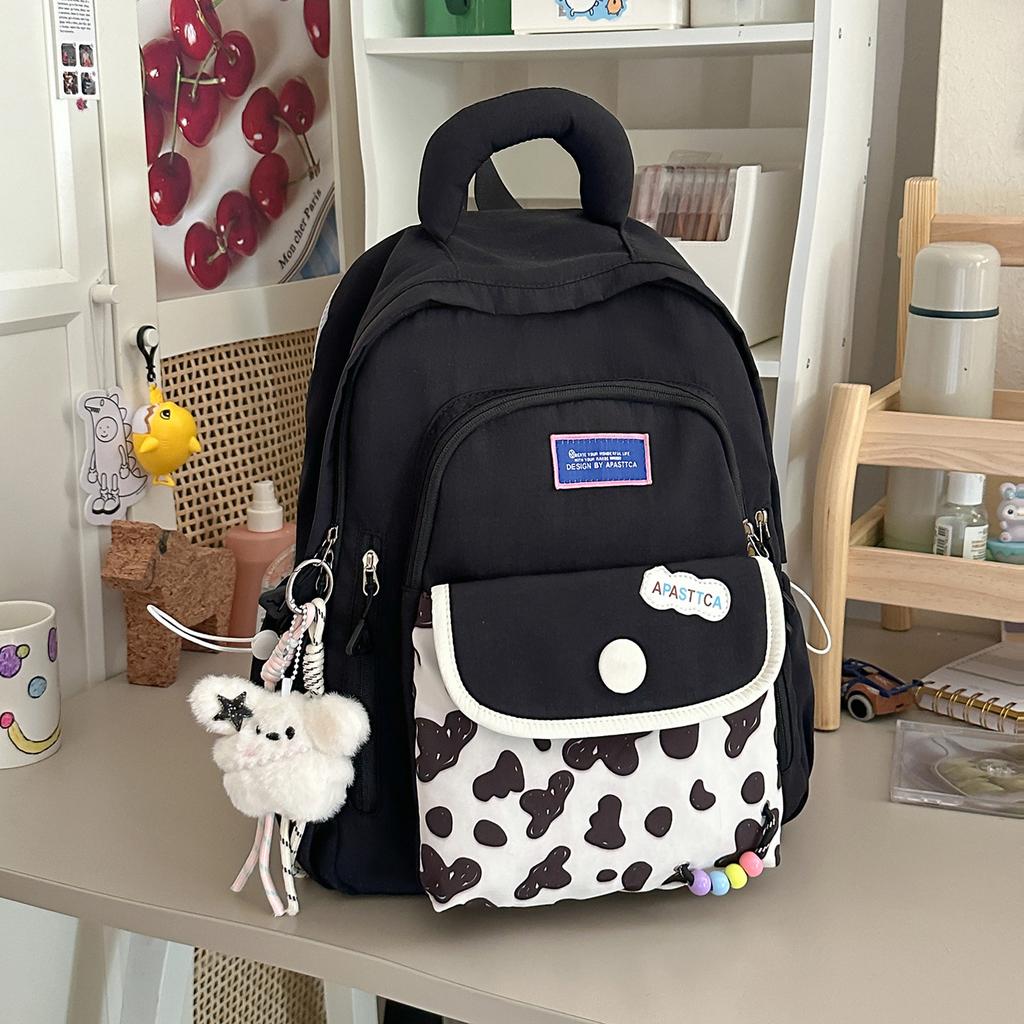 Schoolbag1011 new girl cute high-value girl large-capacity backpack backpack