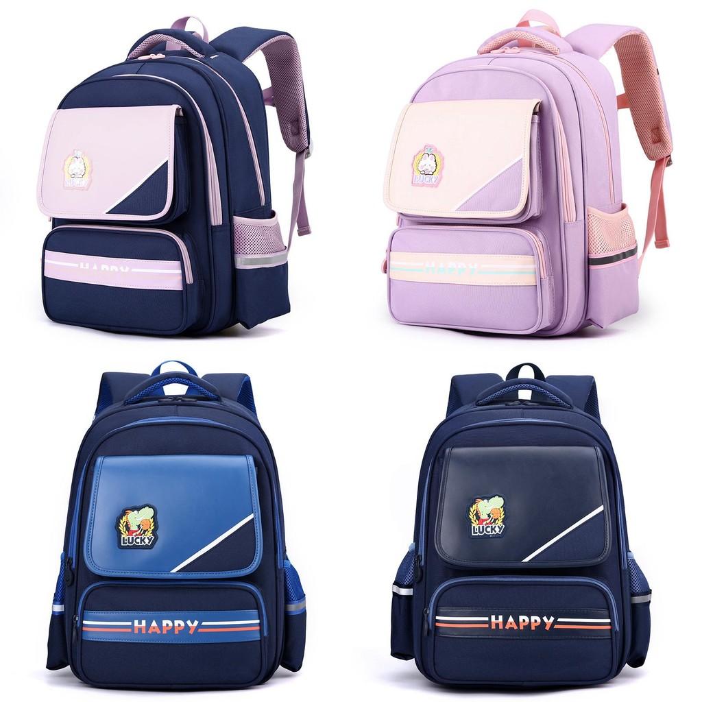 Trendy Large Capacity Children's Backpack Breathable Nylon For School Use Unisex