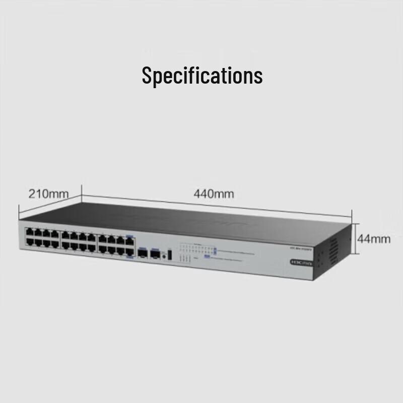

H3C Mini S1226FX 24-Port Gigabit Ethernet Switch