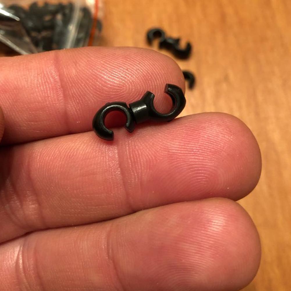 10pcs Rotatable MTB Brake Cable Clips Bicycle Shift Gear Cable Buckles Guide Line Clips For Smooth Cycling Enhanced Performance