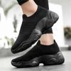 Number 45 Round Foot Luxo Walking Mocasin Shoes Men Sneakers For Men Black Sports Tenes Mascolino Genuine Brand Celebrity
