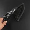 For BMW X1 Car Accessories Carbon Black Car Fender Side Vents Air Flow Intake Hole Grille Sticker Cover