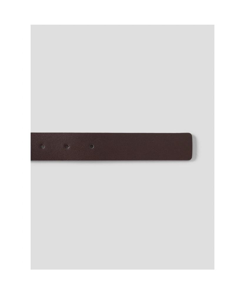 8SECONDS 30Mm Round Buckle Belt Brown